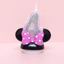 Load image into Gallery viewer, Creative Scented Birthday Weddings Art Candles Digits Cartoon Flameless Candle Cake for Children Gifts Happy Birthday Decoration Children Cute Birthday Cake Candle Party Cake Decoration