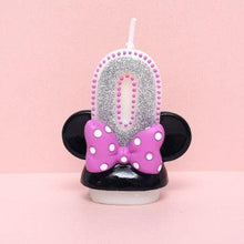 Load image into Gallery viewer, Creative Scented Birthday Weddings Art Candles Digits Cartoon Flameless Candle Cake for Children Gifts Happy Birthday Decoration Children Cute Birthday Cake Candle Party Cake Decoration