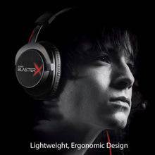 Load image into Gallery viewer, Creative Sound BlasterX H7 Tournament Edition 7.1 Gaming Headset - Black (Refurbished)
