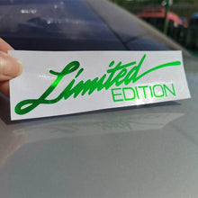 将图片加载到图库查看器,Creative Vinyl Sticker On Car Stickers 3D "LIMITED EDITION" Car Window Sticker Car-Styling Decal Creative Vinyl Sticker On Car Stickers and Decals Window Sticker Car-styling Decal 16CM*3.8CM