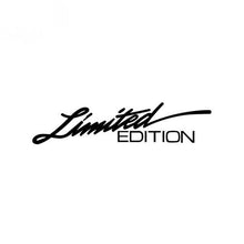将图片加载到图库查看器,Creative Vinyl Sticker On Car Stickers 3D "LIMITED EDITION" Car Window Sticker Car-Styling Decal Creative Vinyl Sticker On Car Stickers and Decals Window Sticker Car-styling Decal 16CM*3.8CM