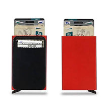 Load image into Gallery viewer, Credit Card Holder Wallet Metal Name Card
