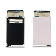 Load image into Gallery viewer, Credit Card Holder Wallet Metal Name Card