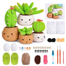 Load image into Gallery viewer, Crochet Kit for Beginners DIY Knitting Supplies