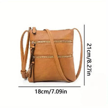 Load image into Gallery viewer, Crossbody Purses with Zipper for Women Ladies