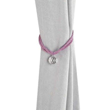 将图片加载到图库查看器,Crystal Bead Curtain Tieback Bling Diamond Bandage Rope Accessories Curtains Holder Buckle Tie Home Decorative Tieback Flower Curtain Clips Buckle with Stretchy Wire Rope For Home Office Decoration