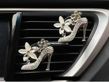 将图片加载到图库查看器,Crystal Bling Sparking Car Fragrance Diffuser Air Freshener Bling Car Accessories Girls Purse High Heel Car Air Freshener Auto Outlet Perfume Clip Car Scent Diffuser Elegant Perfume Clip Diamond Crown Car Aromatherapy Car Decoration