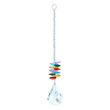 Load image into Gallery viewer, Crystal Garden Sun-catcher Hanging Crystals Prisms Ornament For Window Glass Chandelier Solar Hummingbird Owl Wind Chimes Rainbow Chaser Garden Hanging Curtain Pendant Home Decor Gift Boxed Sun Catcher Gift Idea For Mom Friends Grandma Hummingbird