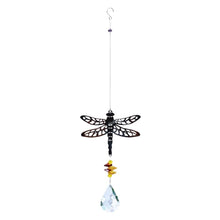 Load image into Gallery viewer, Crystal Garden Sun-catcher Hanging Crystals Prisms Ornament For Window Glass Chandelier Solar Hummingbird Owl Wind Chimes Rainbow Chaser Garden Hanging Curtain Pendant Home Decor Gift Boxed Sun Catcher Gift Idea For Mom Friends Grandma Hummingbird