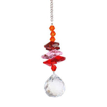 Load image into Gallery viewer, Crystal Garden Sun-catcher Hanging Crystals Prisms Ornament For Window Glass Chandelier Solar Hummingbird Owl Wind Chimes Rainbow Chaser Garden Hanging Curtain Pendant Home Decor Gift Boxed Sun Catcher Gift Idea For Mom Friends Grandma Hummingbird