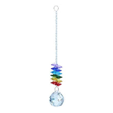 Load image into Gallery viewer, Crystal Garden Sun-catcher Hanging Crystals Prisms Ornament For Window Glass Chandelier Solar Hummingbird Owl Wind Chimes Rainbow Chaser Garden Hanging Curtain Pendant Home Decor Gift Boxed Sun Catcher Gift Idea For Mom Friends Grandma Hummingbird