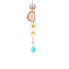 将图片加载到图库查看器,Crystal Sun Catcher Pendant Wind Chime Home Decor