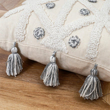 Load image into Gallery viewer, Cushion Cover Cotton Linen Pillowcase Tufted Beige Decorative Fashionable Cotton Hand-Woven Throw Pillow Covers Tufted Pillow Covers Bedroom Throw Pillow Cushion For Bed Home