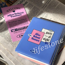 将图片加载到图库查看器,Custom 64 Card Photo Album Mini Collect Book 3 Inch For Polaroid Photo Card Photocard Ring Binder Cover Refillable Notebook Photo Album