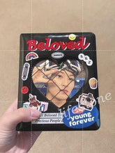 将图片加载到图库查看器,Custom 64 Card Photo Album Mini Collect Book 3 Inch For Polaroid Photo Card Photocard Ring Binder Cover Refillable Notebook Photo Album