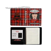 将图片加载到图库查看器,Custom 64 Card Photo Album Mini Collect Book 3 Inch For Polaroid Photo Card Photocard Ring Binder Cover Refillable Notebook Photo Album