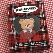 将图片加载到图库查看器,Custom 64 Card Photo Album Mini Collect Book 3 Inch For Polaroid Photo Card Photocard Ring Binder Cover Refillable Notebook Photo Album