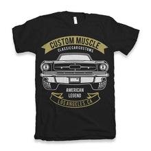 Load image into Gallery viewer, Custom Muscle Men's Bamboo Viscose/Organic Cotton Short Sleeve Graphic T-Shirt