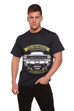 Load image into Gallery viewer, Custom Muscle Men's Bamboo Viscose/Organic Cotton Short Sleeve Graphic T-Shirt