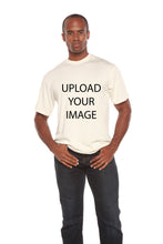 将图片加载到图库查看器,Custom Printed Men's Bamboo Viscose/Organic Cotton Short Sleeve T-Shirt