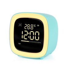 将图片加载到图库查看器,Cut Digital Alarm Clock Cartoon Night Light Desk Alarm Clock Cute Toddler Alarm Clock Dimming Sleep Training Clock with Night Light Kids Wake Up Clock USB Rechargeable Easy Setting Kids Clocks for Bedrooms Rechargeable Battery Christmas gift for Kids
