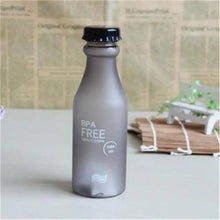 Load image into Gallery viewer, Cute 550ML Candy Color Free Water Bottles Leak-proof Drinking Cup Kettle Outdoor Sports Water Bottle for Travel Running Camping