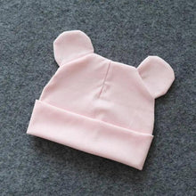 将图片加载到图库查看器,Cute Baby 0-12M Hat With Ears Casual Style Kids Autumn Winter Hat Classic Boys And Girls Beanie