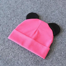 将图片加载到图库查看器,Cute Baby 0-12M Hat With Ears Casual Style Kids Autumn Winter Hat Classic Boys And Girls Beanie