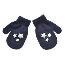 Load image into Gallery viewer, Cute Baby Colorful Thick Warm Gloves For Kids Classic Full Finger Mittens Soft Comfortable Winter Gloves For Children