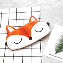 将图片加载到图库查看器,Cute Fox Animal Cotton Plush U Shape Neck Pillow Travel Car Home Pillow Nap Animal Pillow Health Care with Eye Mask Cute Fox U Shaped Neck Pillow for Car Airplane Traveling ,Animal Plush Stuffed Travel Pillow Travel Pillows Cartoon Planes Fox Animal