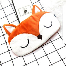 将图片加载到图库查看器,Cute Fox Animal Cotton Plush U Shape Neck Pillow Travel Car Home Pillow Nap Animal Pillow Health Care with Eye Mask Cute Fox U Shaped Neck Pillow for Car Airplane Traveling ,Animal Plush Stuffed Travel Pillow Travel Pillows Cartoon Planes Fox Animal