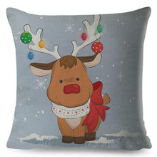将图片加载到图库查看器,Cute Pillow Cover Cartoon Giraffe Fox Reindeer Animal Nordic Polyester Cotton Cushion Cover For Sofa Home Kids Room Decor Throw Pillow Cases Cartoon Animal Woodland Decorative Cotton Cushion Cover Home Baby Room Decor Standard Pillowcase