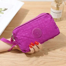 Load image into Gallery viewer, Cute Pink Leather Woman Wallet Fashion Stylish Zipper Mini Bag For Women Short Simple Wallets