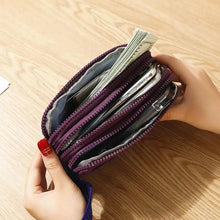 Load image into Gallery viewer, Cute Pink Leather Woman Wallet Fashion Stylish Zipper Mini Bag For Women Short Simple Wallets