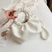 将图片加载到图库查看器,Cute Small Women's Leather Clutches Vintage Style Shoulder Messenger Bags , Handbag And Purses For Women