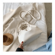 将图片加载到图库查看器,Cute Small Women's Leather Clutches Vintage Style Shoulder Messenger Bags , Handbag And Purses For Women