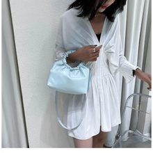 将图片加载到图库查看器,Cute Small Women's Leather Clutches Vintage Style Shoulder Messenger Bags , Handbag And Purses For Women