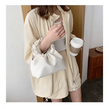 将图片加载到图库查看器,Cute Small Women's Leather Clutches Vintage Style Shoulder Messenger Bags , Handbag And Purses For Women