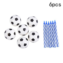 Load image into Gallery viewer, Cute Soccer Ball Football Candles For Birthday Party Kid Football Cake Candles Birthday Candles Soccer Candles Cupcake Toppers Cake Decorating Supplies Decor Wedding Garden Decoration Party Cake