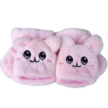 Load image into Gallery viewer, Cute Winter Warm Soft Half Finger Thick One Size Gloves For Women Fashionable Warm Comfortable Stylish Gloves For Girls