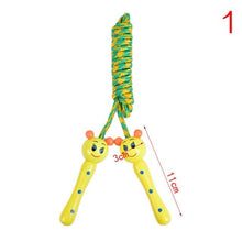 将图片加载到图库查看器,Cute Wood Handle Kids Children Skipping Jump Adjustable Cotton Jump Ropes For Kids Skipping Fitness Rope Wooden Handle Jumping Rope For Children Exercise Workout Activity