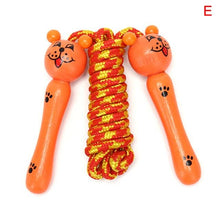 将图片加载到图库查看器,Cute Wood Handle Kids Children Skipping Jump Adjustable Cotton Jump Ropes For Kids Skipping Fitness Rope Wooden Handle Jumping Rope For Children Exercise Workout Activity