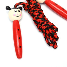 将图片加载到图库查看器,Cute Wood Handle Kids Children Skipping Jump Adjustable Cotton Jump Ropes For Kids Skipping Fitness Rope Wooden Handle Jumping Rope For Children Exercise Workout Activity