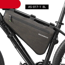 Load image into Gallery viewer, Cycling Bicycle Bags Top Tube Front Frame Bag Waterproof Road Dirt-resistant Bike Accessories Bags Bike Frame Bag Waterproof Bike Elegant Design Bag Bicycle Under Top Tube Bag Corner Pouch Storage Bag For Cycling Accessories