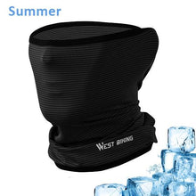 将图片加载到图库查看器,Cycling Headwear Winter Men Anti-sweat Breathable Cycling Face Cover Running Bicycle Bandana Sports Scarf Headband Neck Gaiter Face Mask Scarf Dust Sun Protection Cool Lightweight Windproof Breathable Fishing Hiking Running Cycling