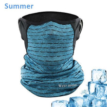 将图片加载到图库查看器,Cycling Headwear Winter Men Anti-sweat Breathable Cycling Face Cover Running Bicycle Bandana Sports Scarf Headband Neck Gaiter Face Mask Scarf Dust Sun Protection Cool Lightweight Windproof Breathable Fishing Hiking Running Cycling
