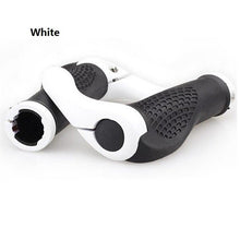 Load image into Gallery viewer, Cycling Lockable Handle Bar Grip Anti Skip Road Bike Handlebar Bicycle Grip Aluminum Alloy Mountain Bike Handlebar Grips Ergonomic Design Aluminum Double Lock-on Mountain Bike Grips Foldable Urban Bicycles Grips Scooter Grips