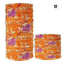 将图片加载到图库查看器,Cycling Mask Outdoor Sports Magic Head Scarf Printing Headband Bike Wrist Band Bandana for Windproof Sunscreen Bike Masks Bandanas Women Men Neck Gaiter Cover Turban Multipurpose Balaclava Elastic UV Face Shields for Women