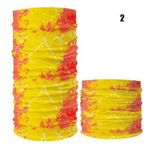 将图片加载到图库查看器,Cycling Mask Outdoor Sports Magic Head Scarf Printing Headband Bike Wrist Band Bandana for Windproof Sunscreen Bike Masks Bandanas Women Men Neck Gaiter Cover Turban Multipurpose Balaclava Elastic UV Face Shields for Women