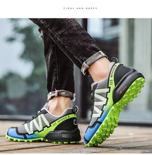 Load image into Gallery viewer, Cycling Mens Waterproof Outdoor Hiking Sneakers Men's Trail Running Shoes Fashion Hiking Sneakers For Men Tennis Cross Training Shoe Mens Casual Outdoor Walking Workout Footwear